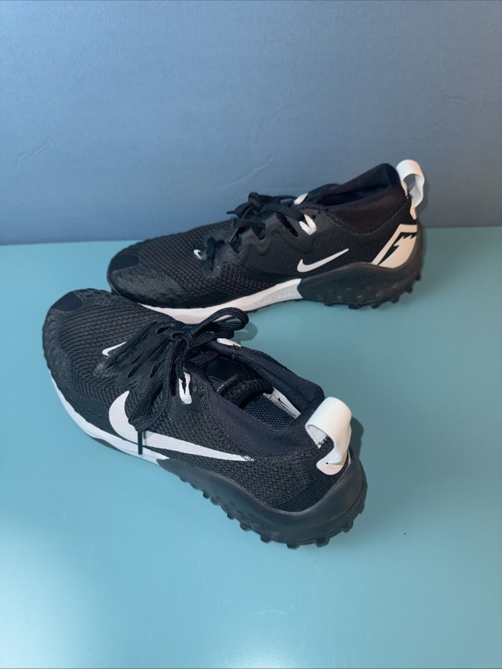 Nike Women’s Size 8 Wildhorse Black White CZ1864-002 trail runners Nike react